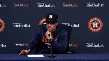 Joe Espada discusses ejection following Astros' loss