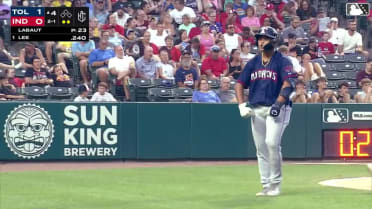 Hao-Yu Lee's 10th Triple-A homer of the season 