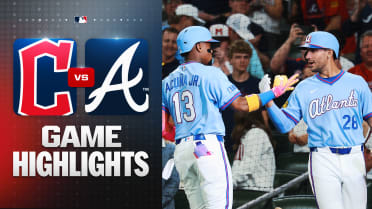 Braves use six-run, three-HR inning to down Guardians