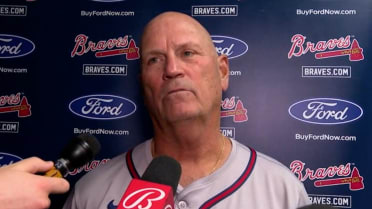 Snitker discusses Braves' win