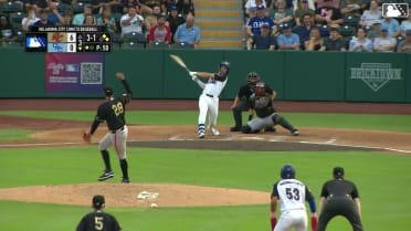 Alex Freeland's three-run home run