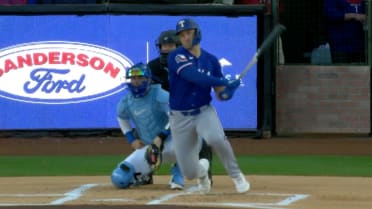 Wyatt Langford's RBI single