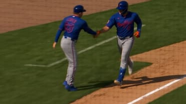 Hayden Senger's solo home run