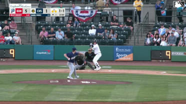 Daniel Pierce's three-run home run