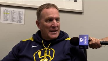 Pat Murphy discusses the Brewers' 3-2 win 