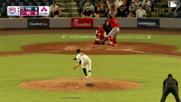 Henry Godbout singles on a line drive to left fielder Jose Astudillo. Tyler McDonough scores. Justin Gonzales scores. Johanfran Garcia to 3rd. Henry Godbout to 2nd.