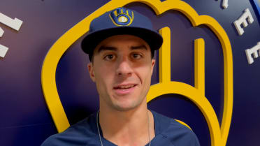 Sal Frelick on Brewers tailgate