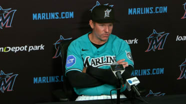 Clayton McCullough discusses the Marlins' 5-3 win