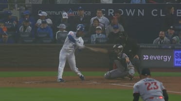 Kyle Isbel's RBI single