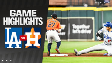 Dodgers vs. Astros Highlights