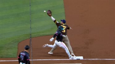 Xavier Edwards singles after a review