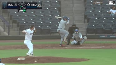 Logan Wagner homers (2) on a fly ball to right center field.