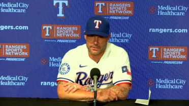 Skip Shumaker speaks on Carter's catch in Rangers win