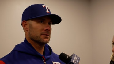 Skip Schumaker talks Rangers' extras win