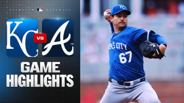 Royals stars outduel the Braves in a 4-1 victory