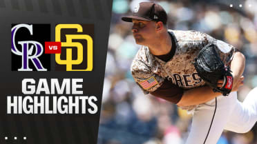 Rockies vs. Padres Highlights