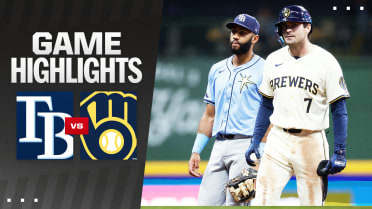 Rays vs. Brewers Highlights