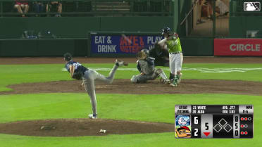 Tommy White's 11th homer of the season 
