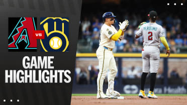 D-backs vs. Brewers Highlights 