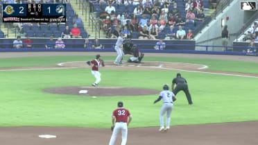 Cooper Flemming homers (6) on a fly ball to left center field. Felix Cotes scores.