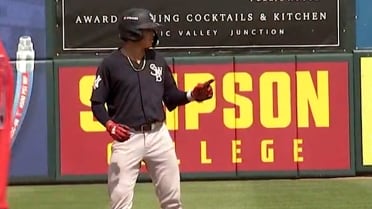 George Lombard Jr.'s four-hit, three-RBI performance