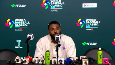 Junior Caminero talks playing with Machado, more