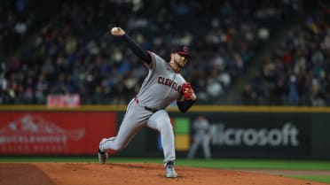 Slade Cecconi strikes out Josh Naylor in the 1st