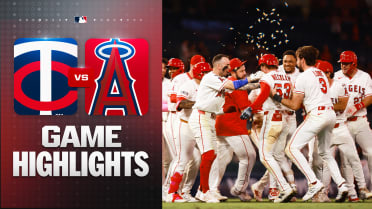 Wade Meckler's walk-off lifts Angels over Twins, 5-4 