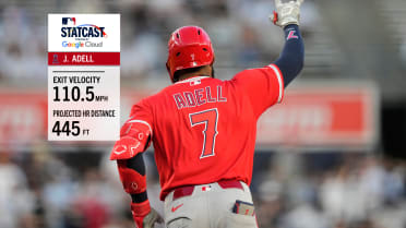 Jo Adell hammers a 445-foot homer