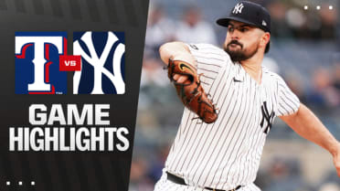 Rangers vs. Yankees Highlights
