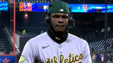 Denzel Clarke on Athletics' win, infield defense