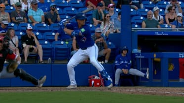 Jonrón de 3 carreras de Riley Tirotta