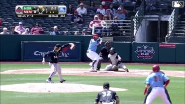 Levi Wells In play, run(s) to Leo Bernal