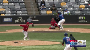 Kaelen Culpepper homers (3) on a fly ball to left field. Kyler Fedko scores. Noah Cardenas scores.