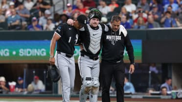 Kyle Teel sale del juego con una lesión