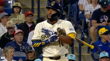 Jackson Chourio's RBI single