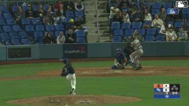 Lorenzo Meola homers (3) on a line drive to center field.