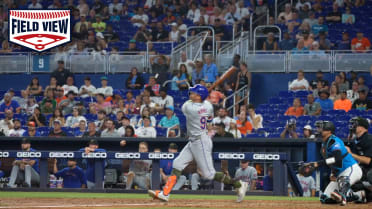 Field View: Brandon Nimmo's two-run home run