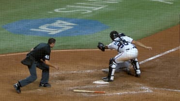 Calvin Faucher throws out Walker after review