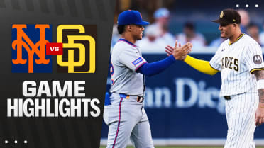 Mets vs. Padres Highlights