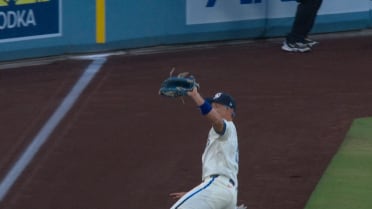 Alex Call's sliding catch