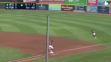 Ahbram Liendo's terrific diving play