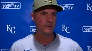 Matt Quatraro discusses the Royals' 5-4 loss
