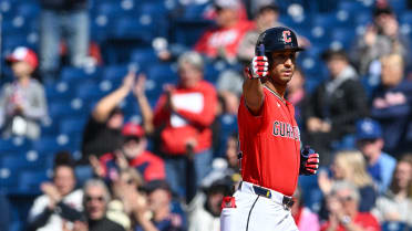 Brayan Rocchio's RBI single