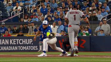 Kazuma Okamoto makes the play after challenge