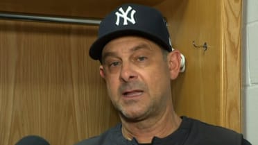 Aaron Boone on Gerrit Cole's early struggles
