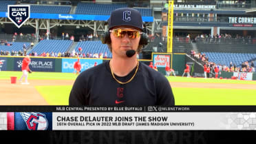 Chase DeLauter on his journey to the Major Leagues