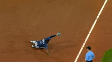 Junior Caminero's diving stop