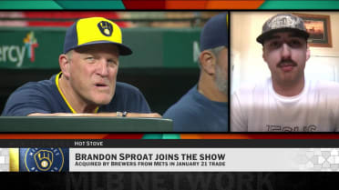 Brandon Sproat talks about joining the Brewers, more