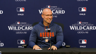 Joe Espada on pitching staff for AL Wild Card, more